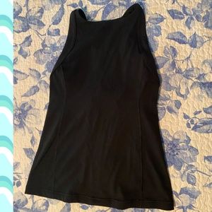 Lululemon Black Criss-Cross Top Built-in Bra 6